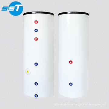 China wholesale solar water storage tank water heater ,200 l dual coil solar hot water tank